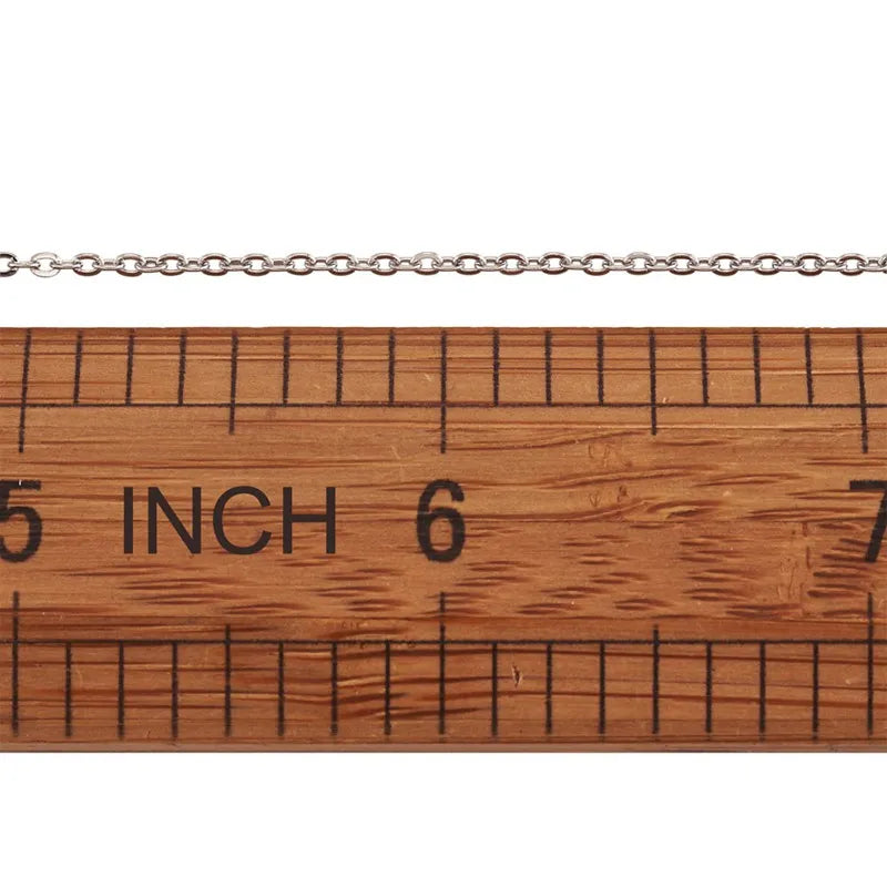 10m 304 Stainless Steel Rolo Chain – 2x1.5mm Cable for Jewelry Making