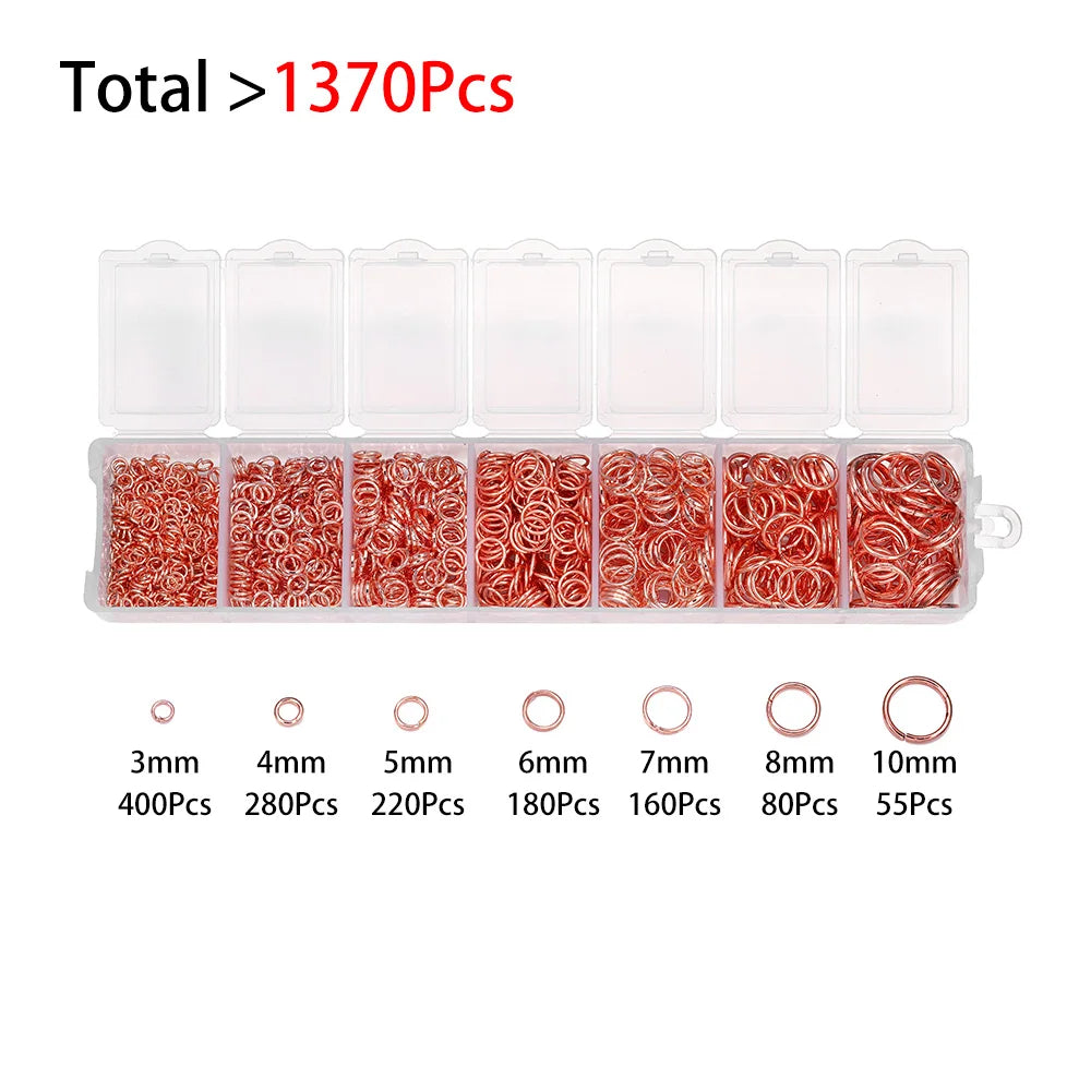 Jewelry Findings & Repair Kit – Alloy Accessories with Tools