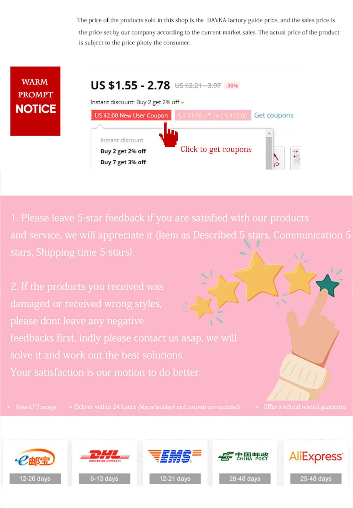 10–300pcs Faceted Transparent White Acrylic Beads – 4–16mm Spacer Beads