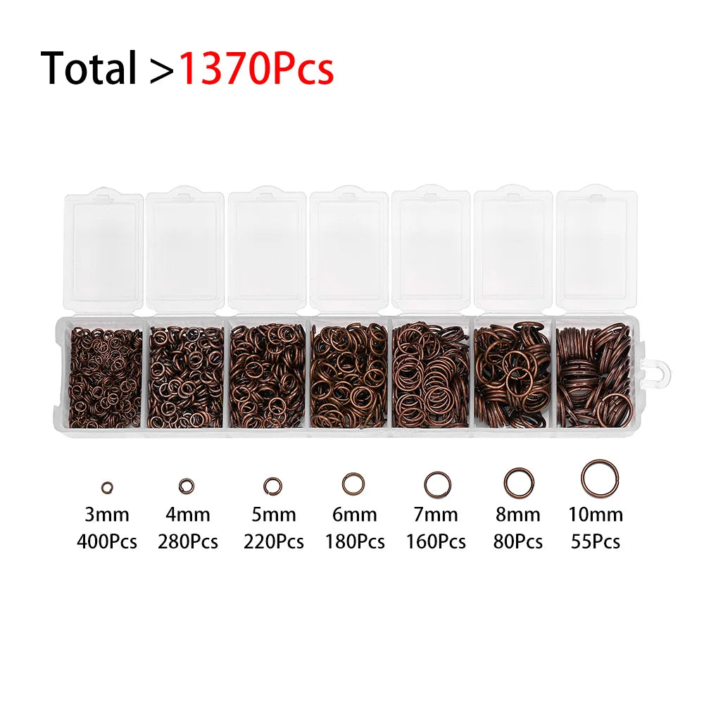 Jewelry Findings & Repair Kit – Alloy Accessories with Tools