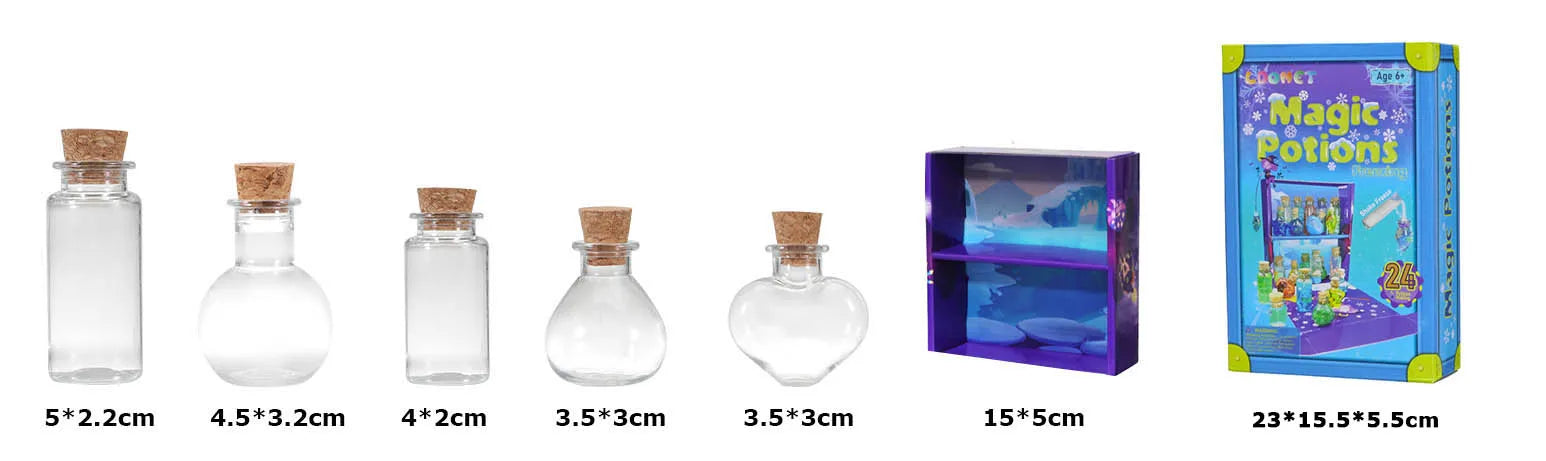 DIY Fairy & Witch Potions Kit – Magical Color-Changing Science Craft for Kids