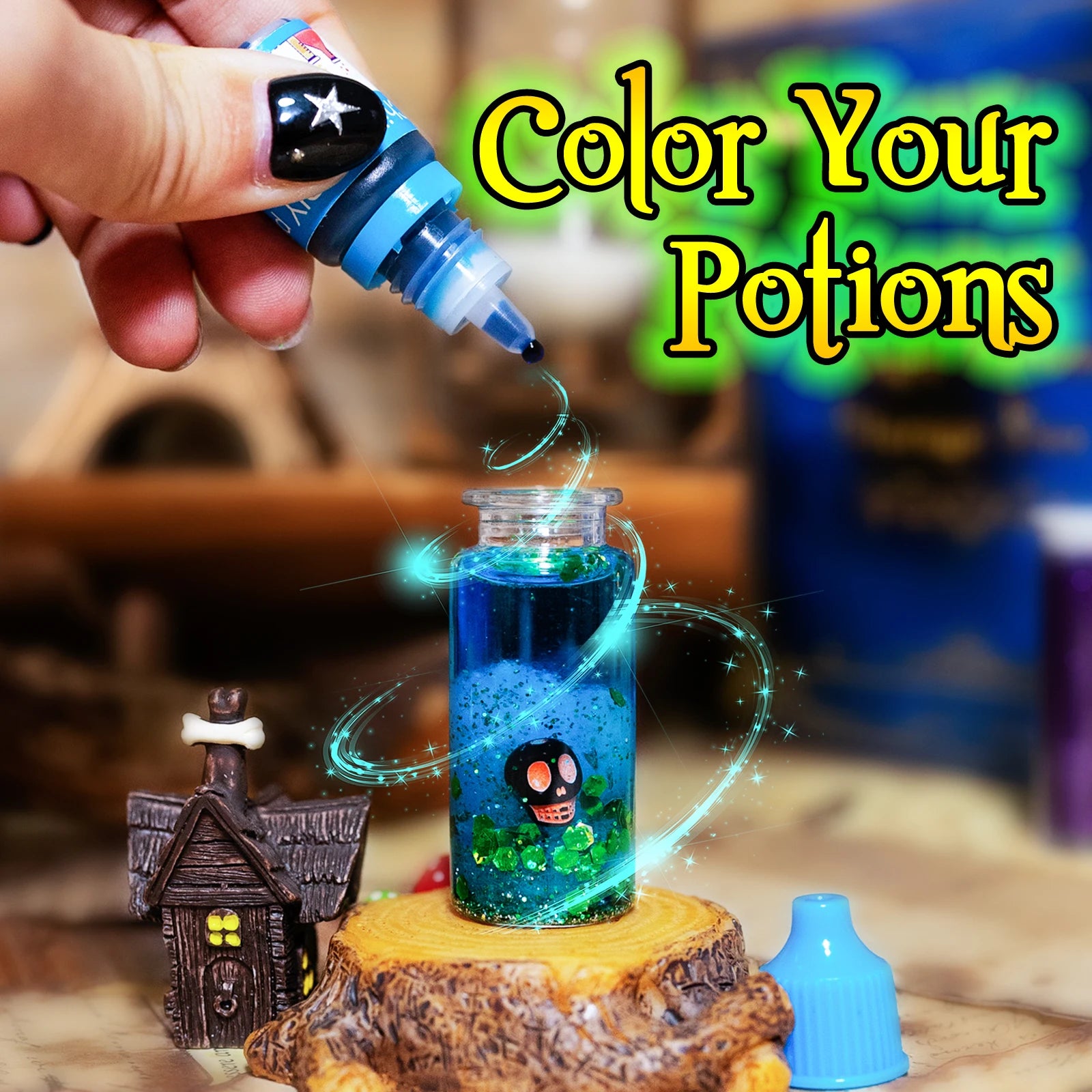 DIY Fairy & Witch Potions Kit – Magical Color-Changing Science Craft for Kids