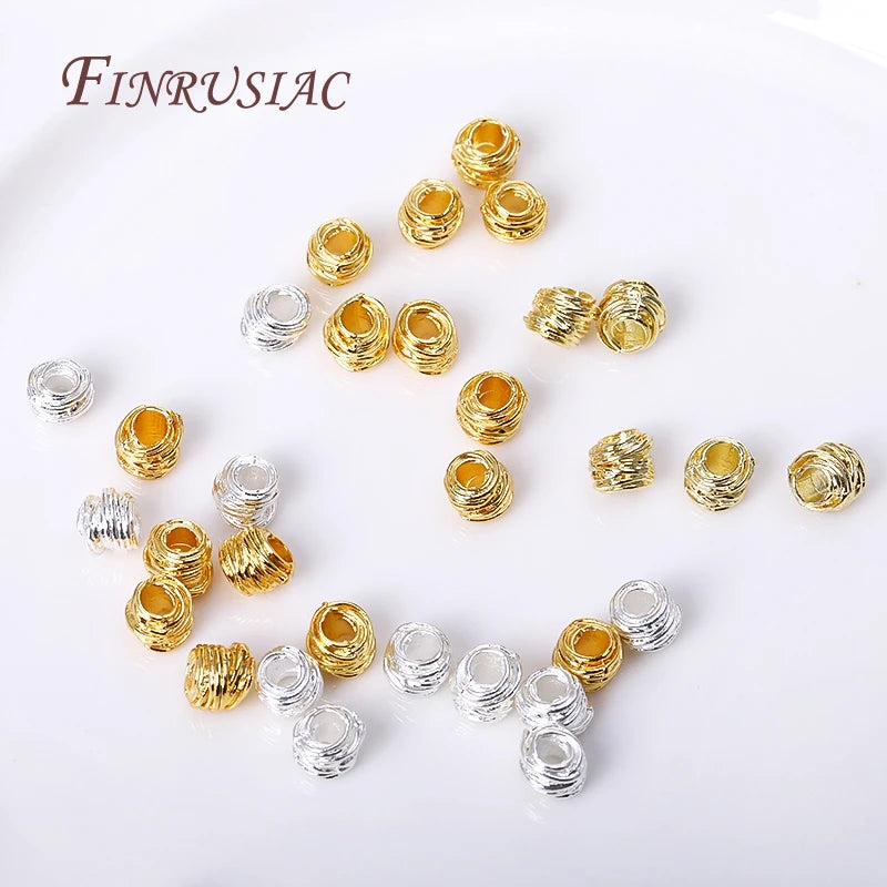 18K Gold Plated Spacer Beads – DIY Jewelry Making Supplies