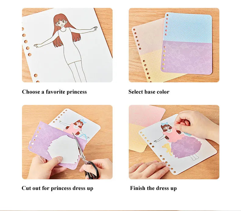 Princess DIY Painting Sticker Craft Kit for Kids