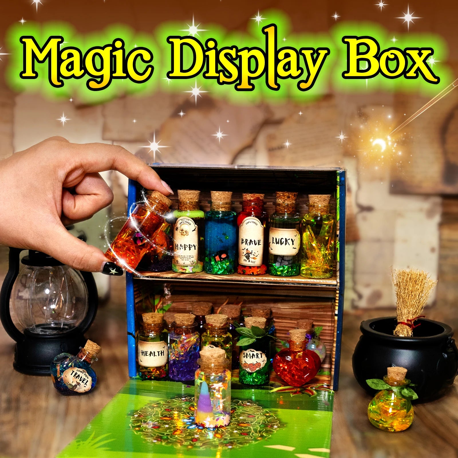 DIY Fairy & Witch Potions Kit – Magical Color-Changing Science Craft for Kids