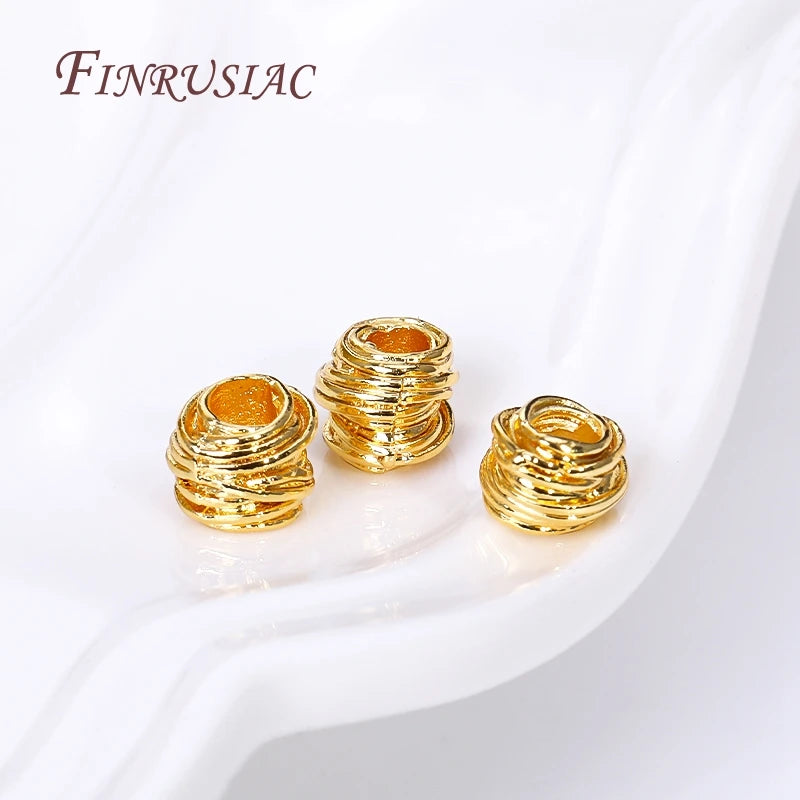 18K Gold Plated Spacer Beads – DIY Jewelry Making Supplies