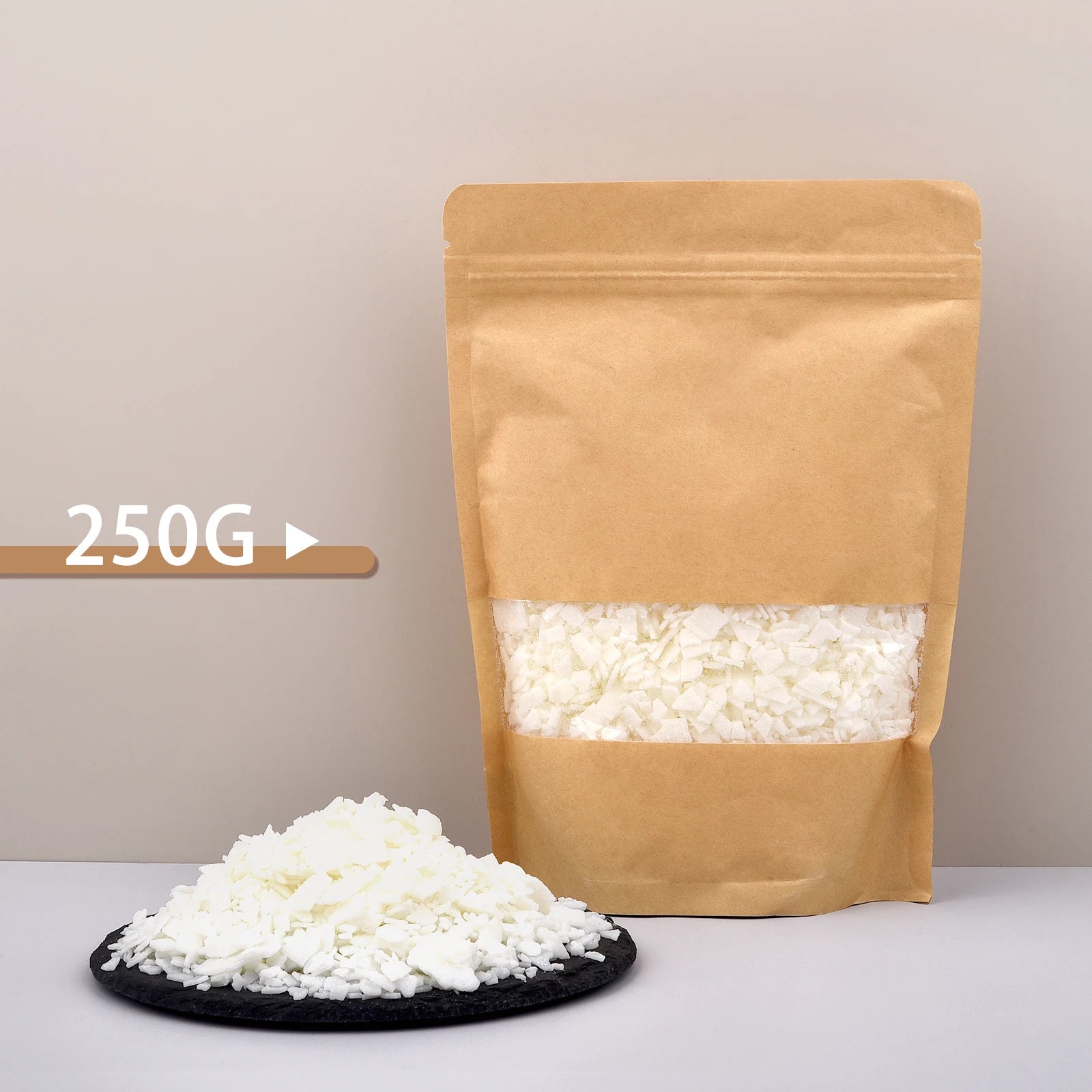 Natural Soy Wax Flakes – 50g to 1000g for Candle Making