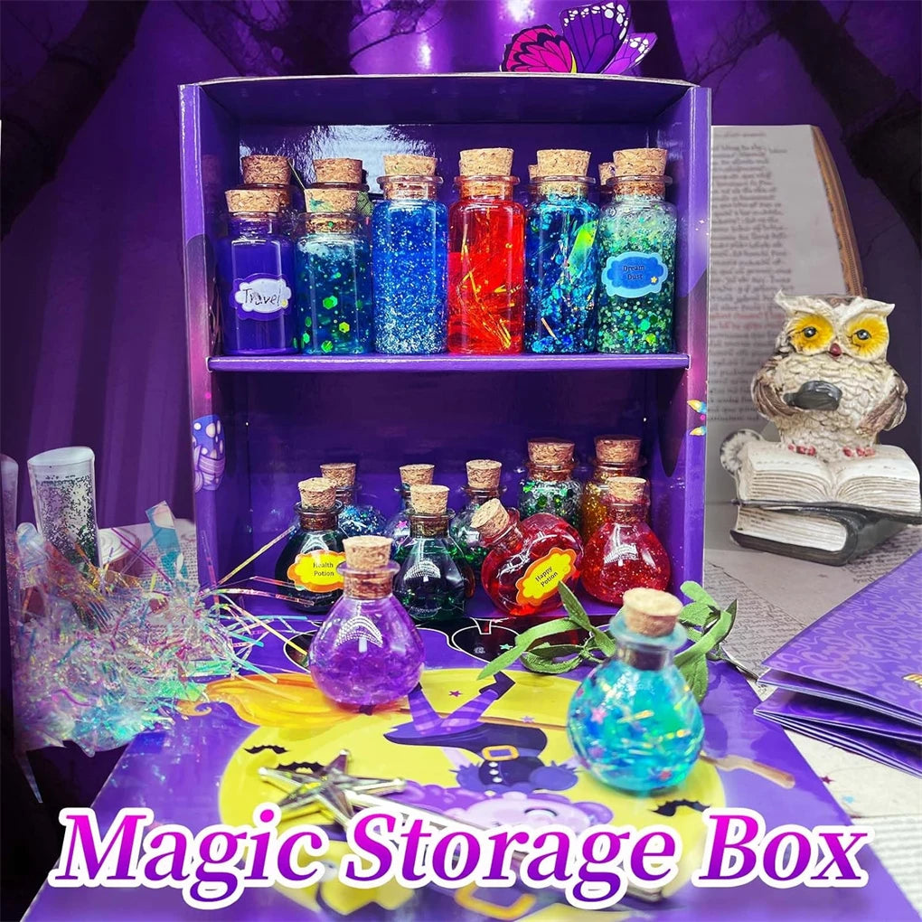 DIY Fairy & Witch Potions Kit – Magical Color-Changing Science Craft for Kids