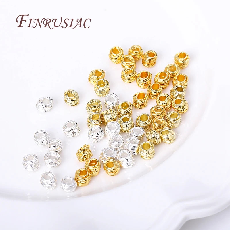 18K Gold Plated Spacer Beads – DIY Jewelry Making Supplies