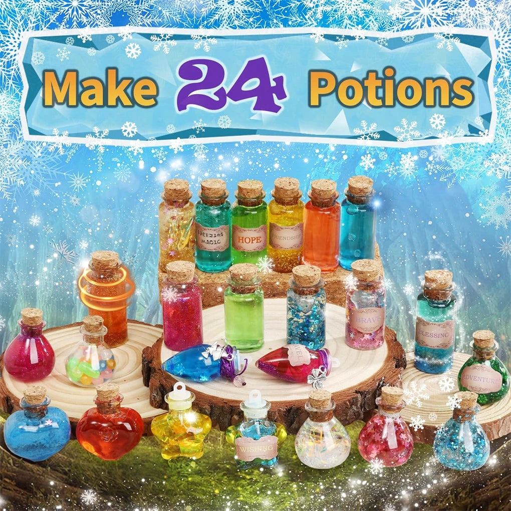 DIY Fairy & Witch Potions Kit – Magical Color-Changing Science Craft for Kids