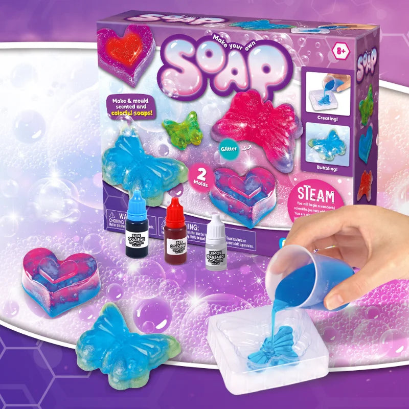 Kids DIY Magic Science Soap Kit – STEAM Educational Toy