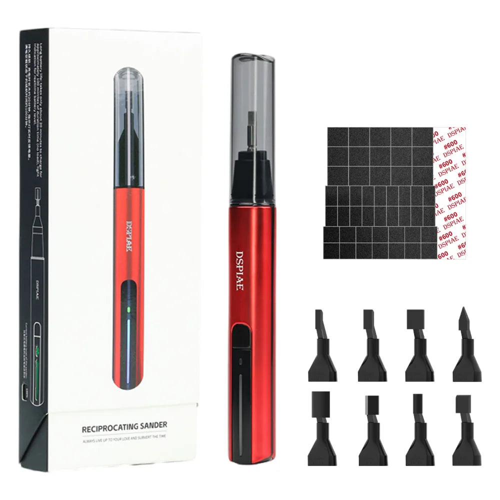 DSPIAE ES-A Electric Reciprocating Sander – USB Rechargeable Model Craft Tool