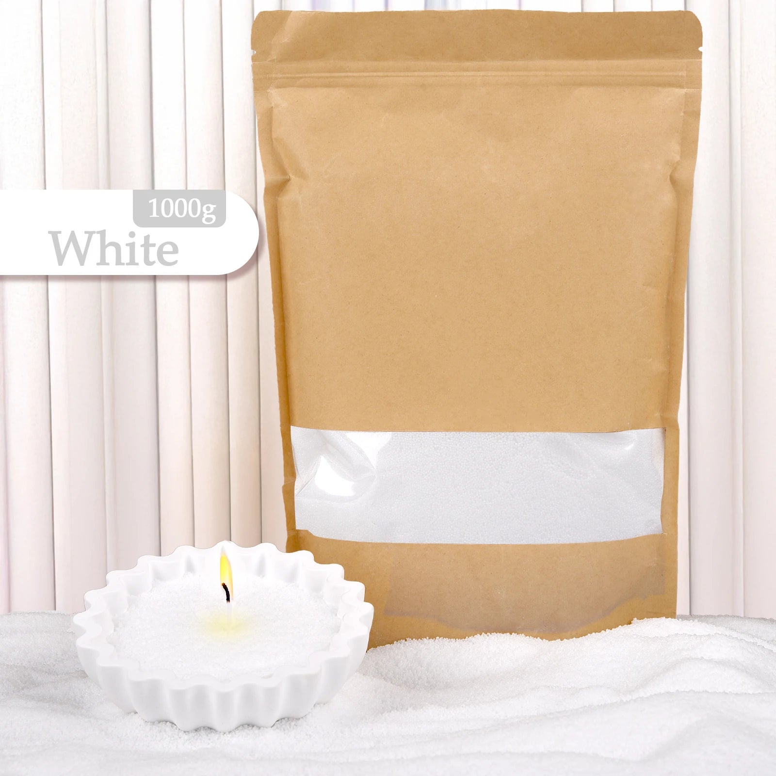 500g–1kg Sand Wax for Candle Making & Crafts – Wholesale