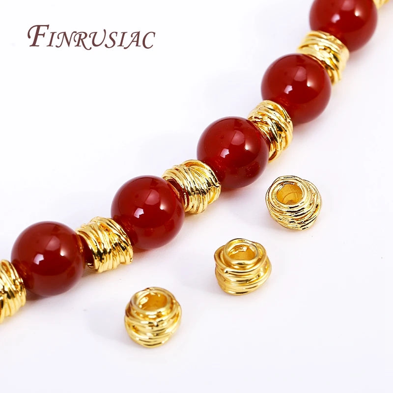 18K Gold Plated Spacer Beads – DIY Jewelry Making Supplies