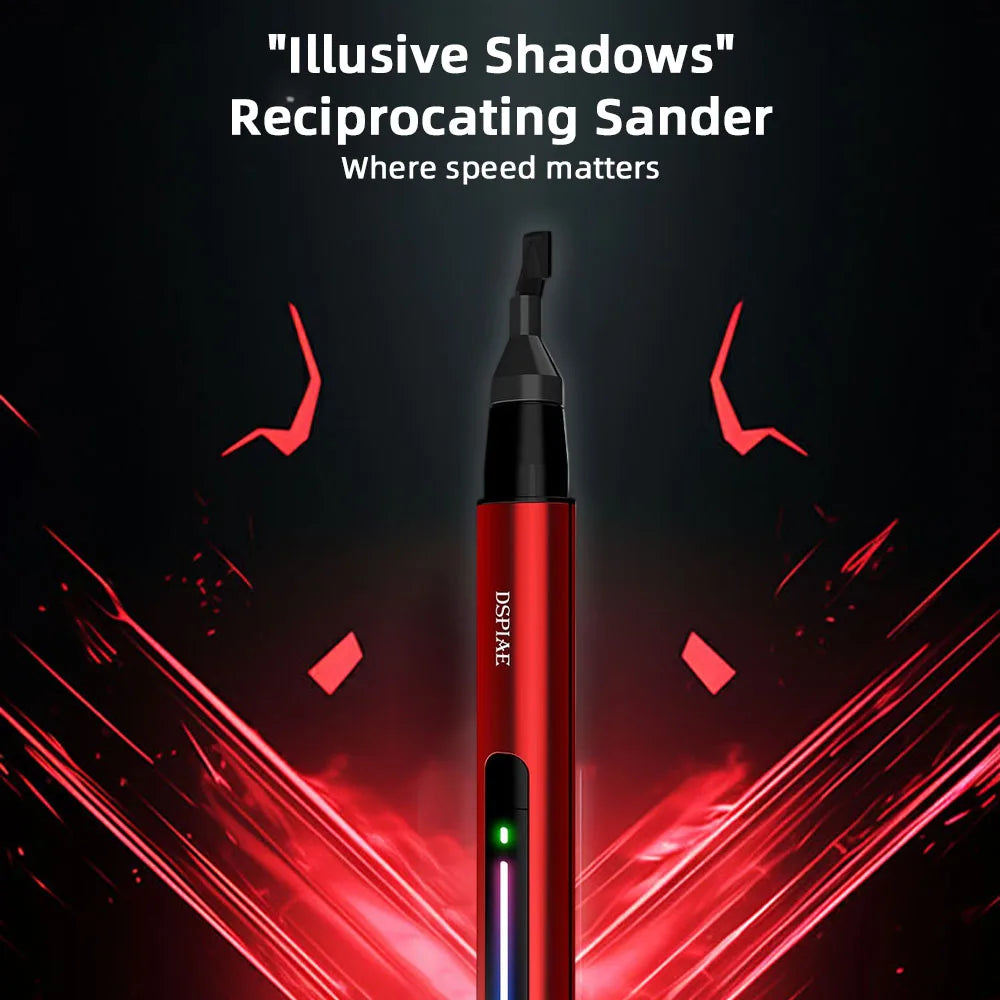 DSPIAE ES-A Electric Reciprocating Sander – USB Rechargeable Model Craft Tool
