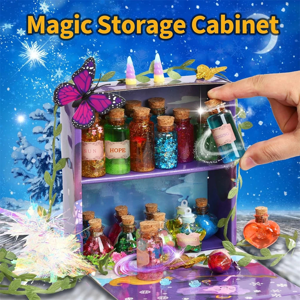 DIY Fairy & Witch Potions Kit – Magical Color-Changing Science Craft for Kids