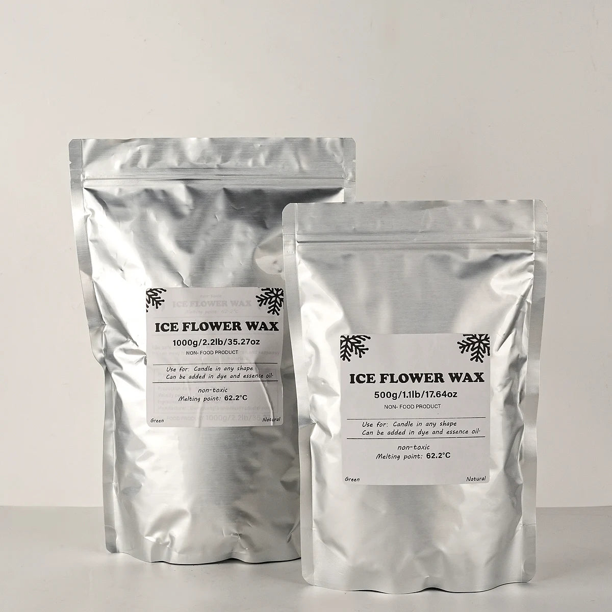 White Sand Wax for DIY Scented Candles – 500g-1000g