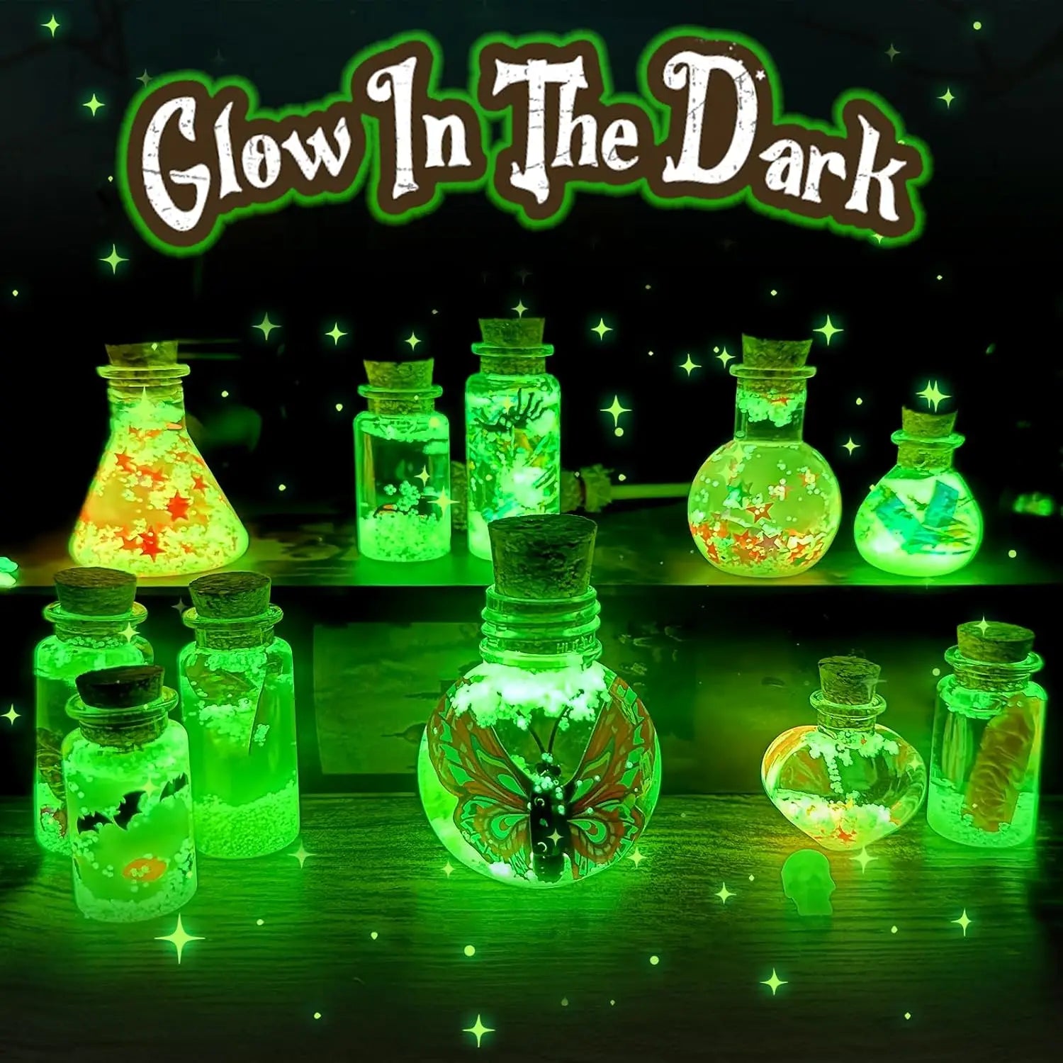 DIY Fairy & Witch Potions Kit – Magical Color-Changing Science Craft for Kids