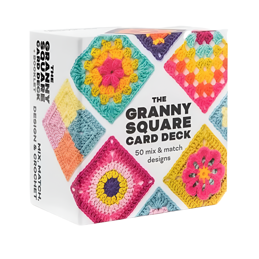 Granny Square Knitting Pattern Card Deck – DIY Mix & Match Set