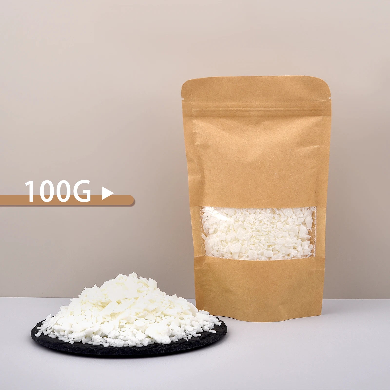 Natural Soy Wax Flakes – 50g to 1000g for Candle Making