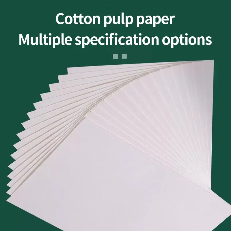 100% Cotton Watercolor Paper Pad – 20 Sheets, 200gsm/300gsm Sketchbook