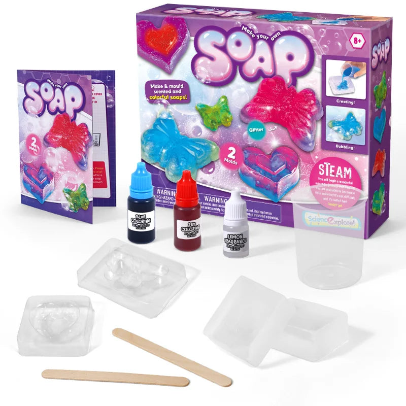 Kids DIY Magic Science Soap Kit – STEAM Educational Toy