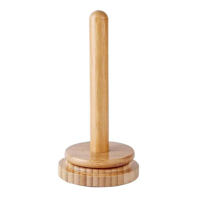 Wooden Yarn Ball Holder – Rotating Manual Yarn Dispenser