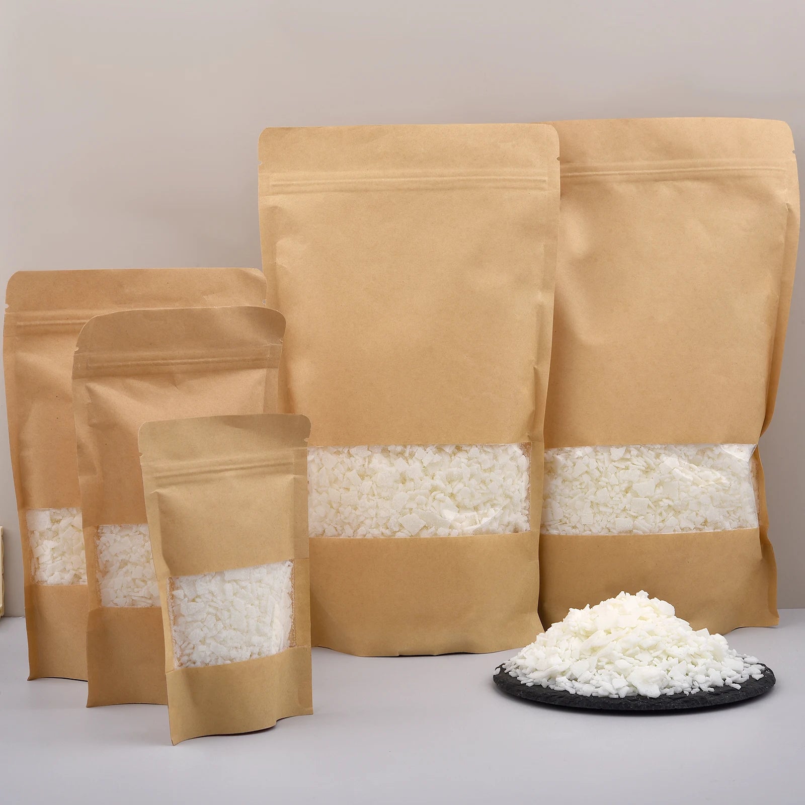 Natural Soy Wax Flakes – 50g to 1000g for Candle Making