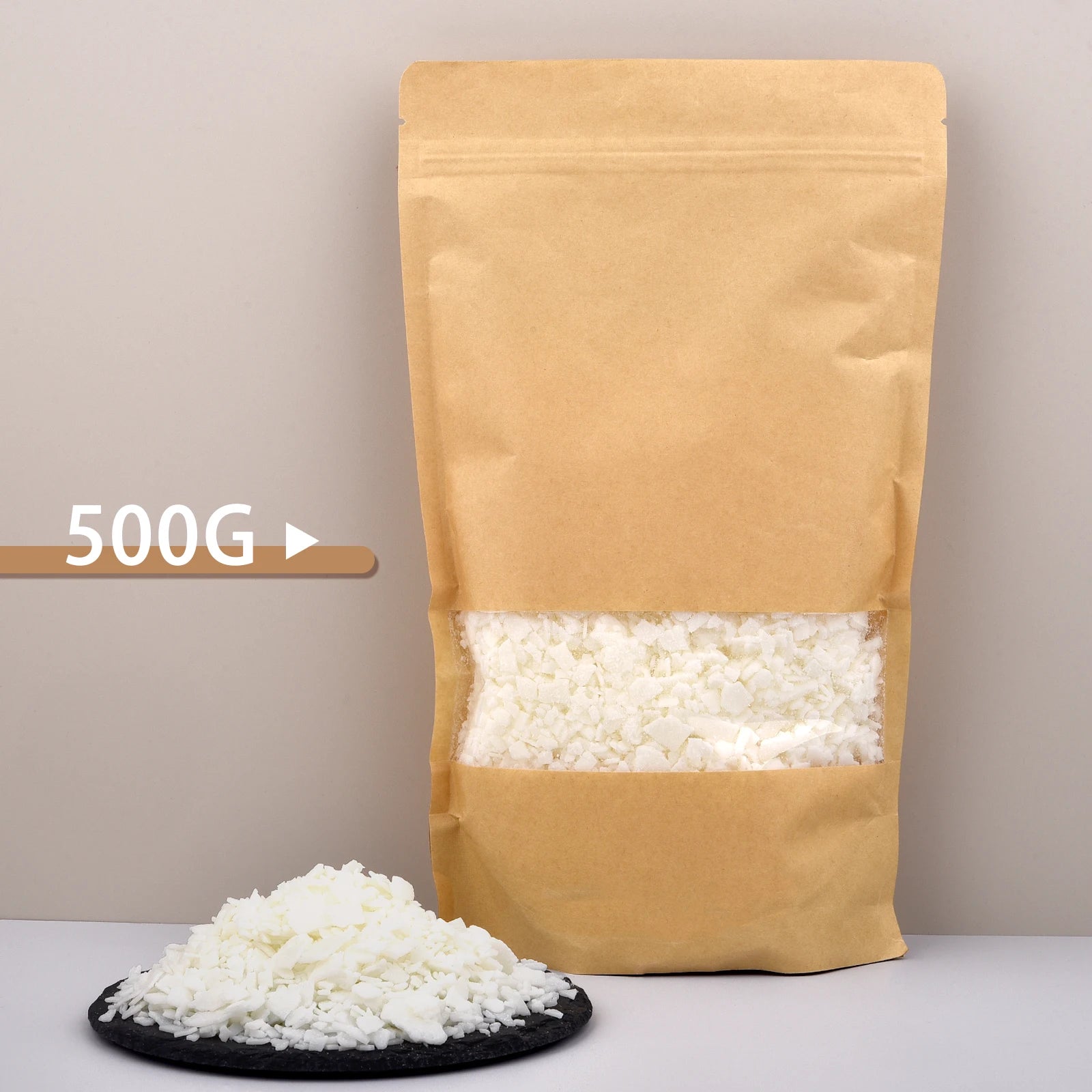 Natural Soy Wax Flakes – 50g to 1000g for Candle Making