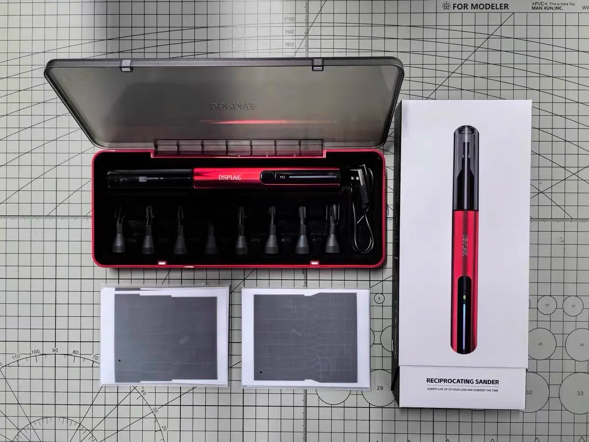 DSPIAE ES-A Electric Reciprocating Sander – USB Rechargeable Model Craft Tool