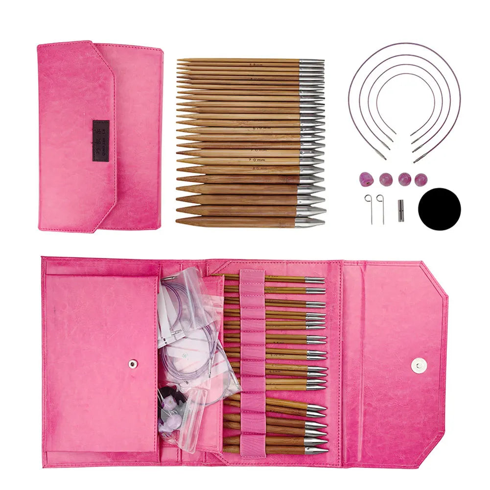 Interchangeable Knitting & Crochet Needle Set