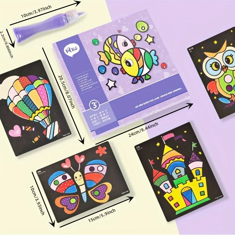 Kids DIY Sand Painting Art Set