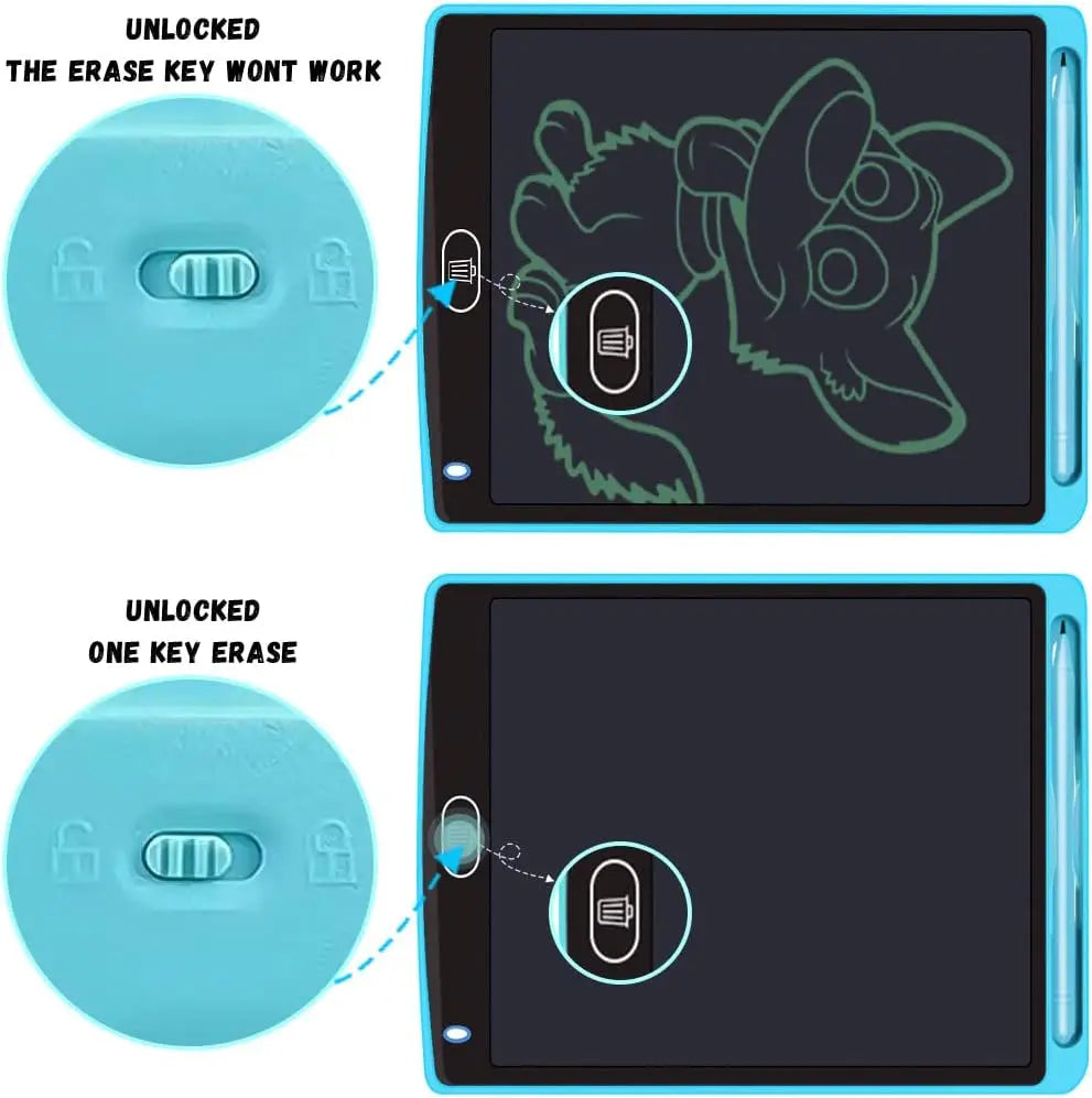 6-Pack LCD Writing & Drawing Tablets for Kids (8.5")