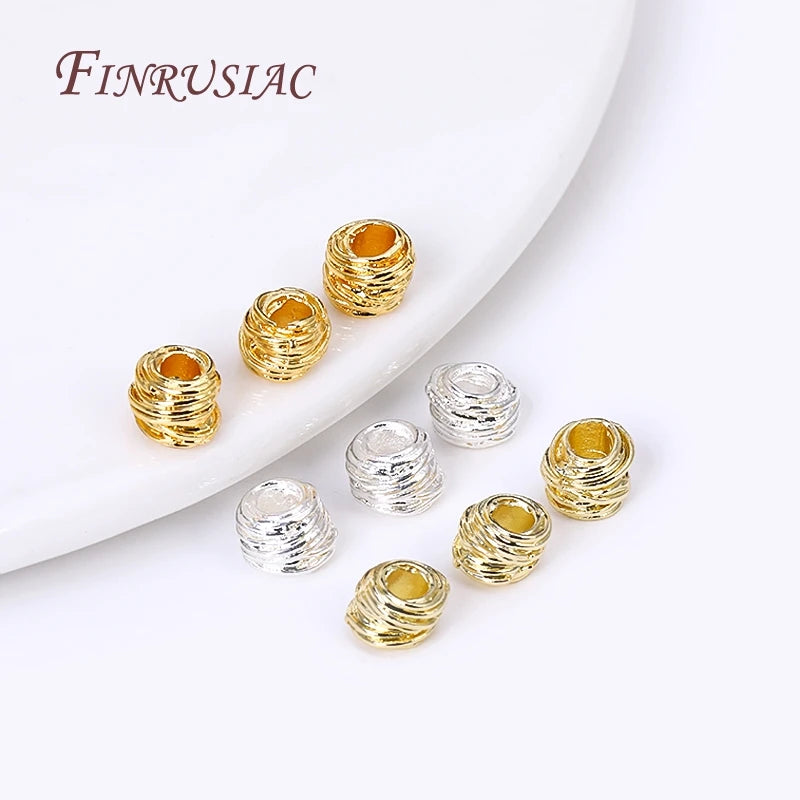18K Gold Plated Spacer Beads – DIY Jewelry Making Supplies
