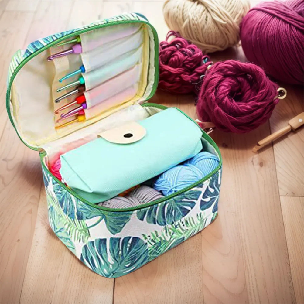 87pcs Crochet Hook Set with Case – Ergonomic Kit for Beginners & Crafters