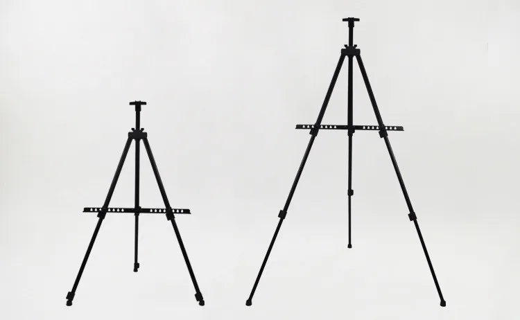 Portable Adjustable Metal Sketch Easel – Foldable Art Stand with Carry Bag