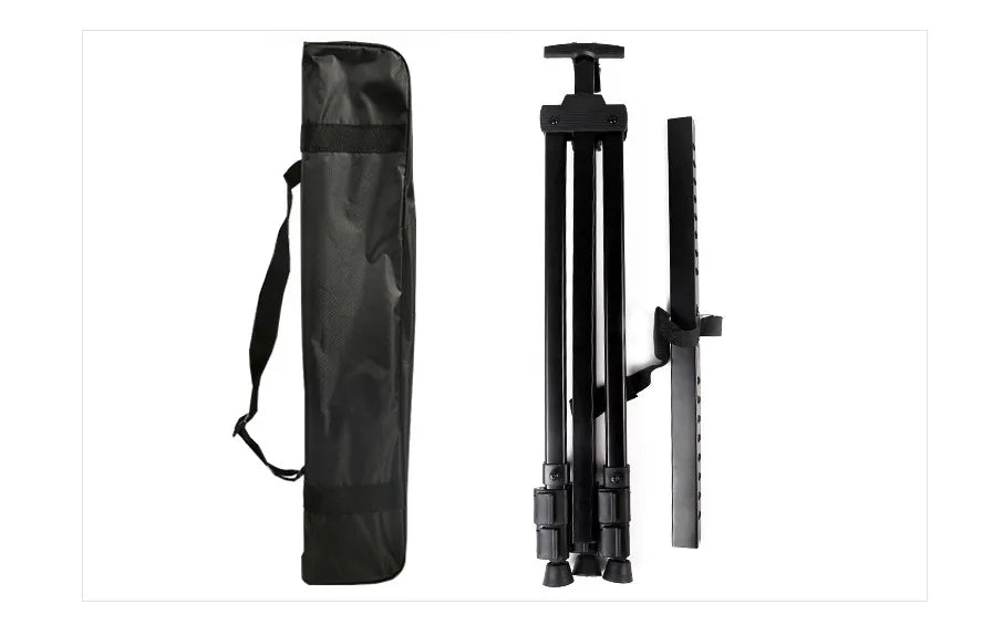 Portable Adjustable Metal Sketch Easel – Foldable Art Stand with Carry Bag