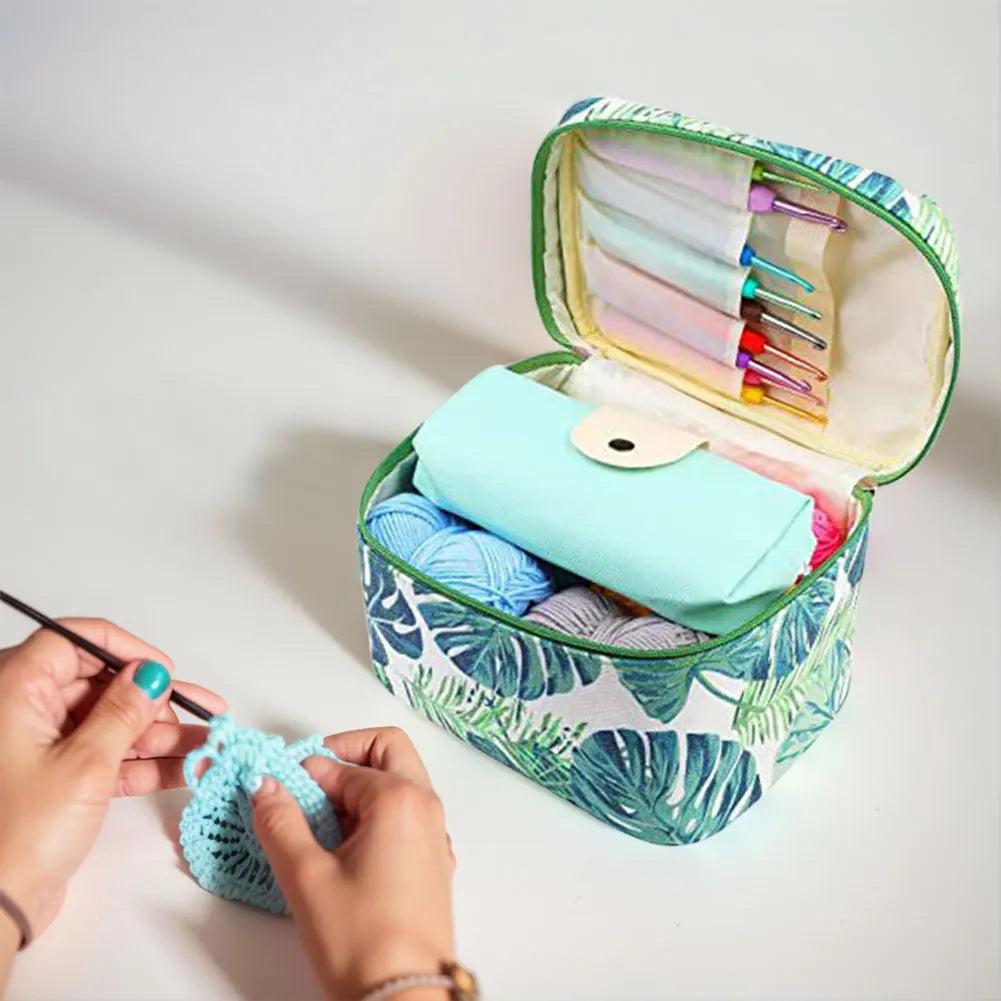 87pcs Crochet Hook Set with Case – Ergonomic Kit for Beginners & Crafters