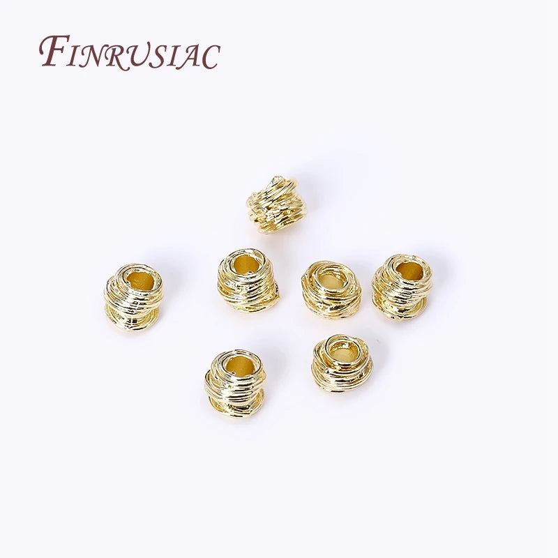 18K Gold Plated Spacer Beads – DIY Jewelry Making Supplies