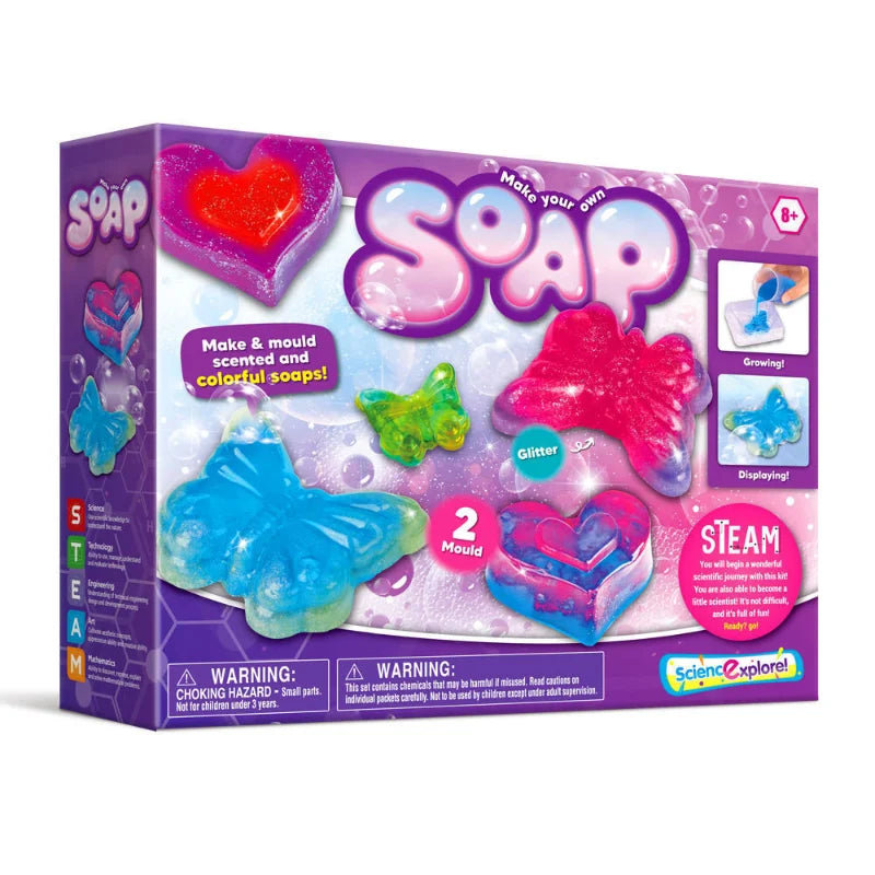 Kids DIY Magic Science Soap Kit – STEAM Educational Toy