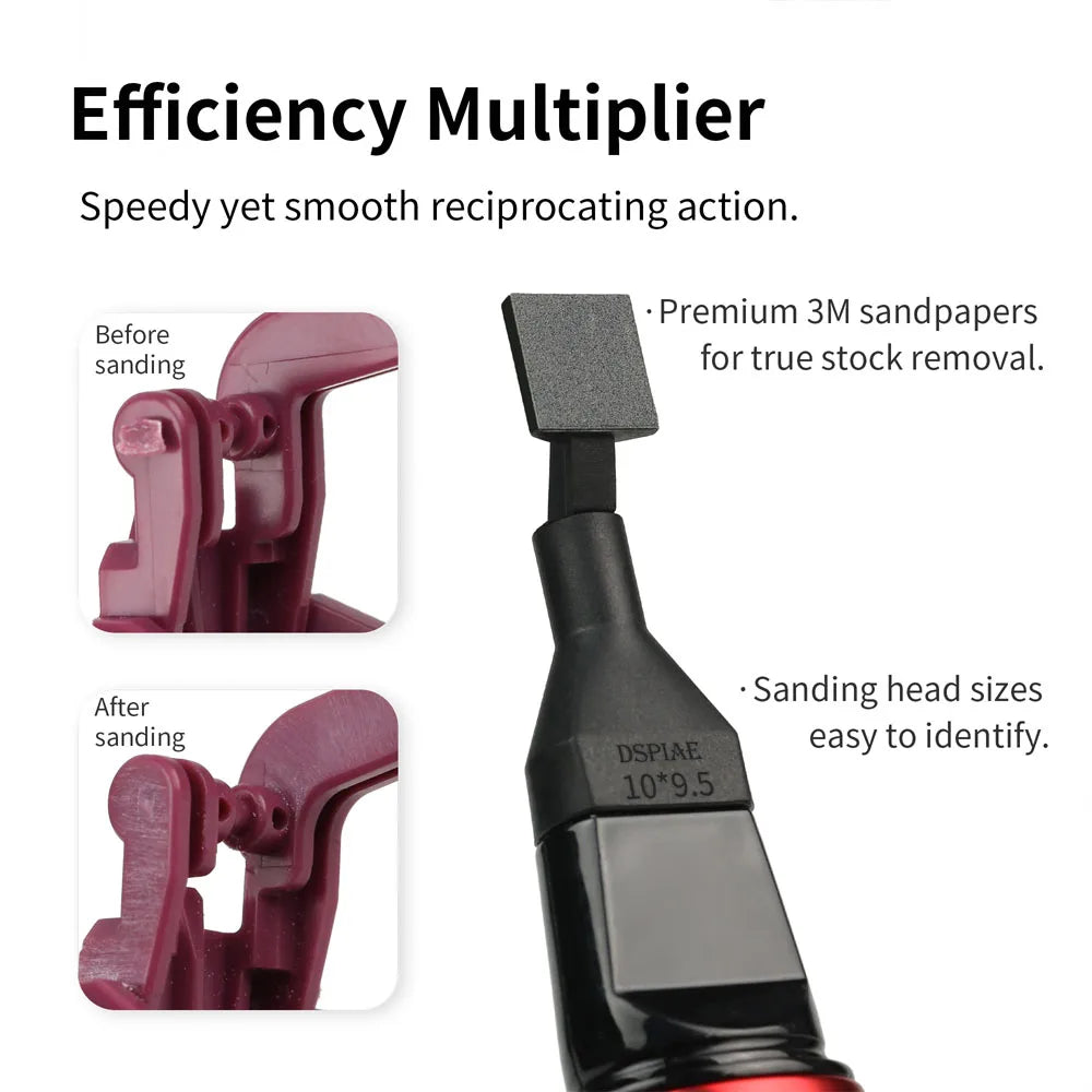 DSPIAE ES-A Electric Reciprocating Sander – USB Rechargeable Model Craft Tool