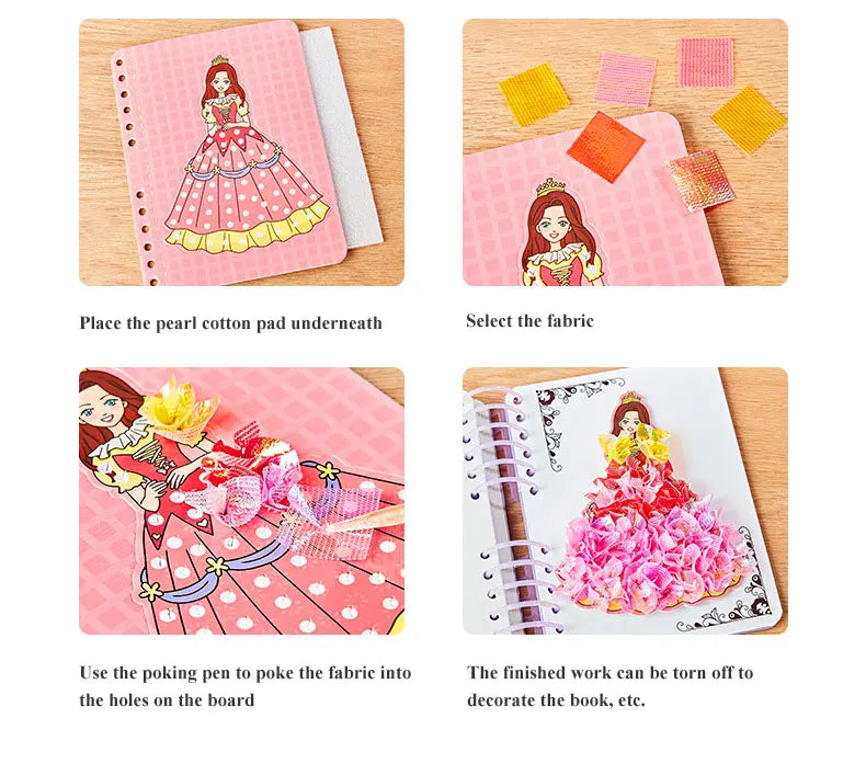 Princess DIY Painting Sticker Craft Kit for Kids