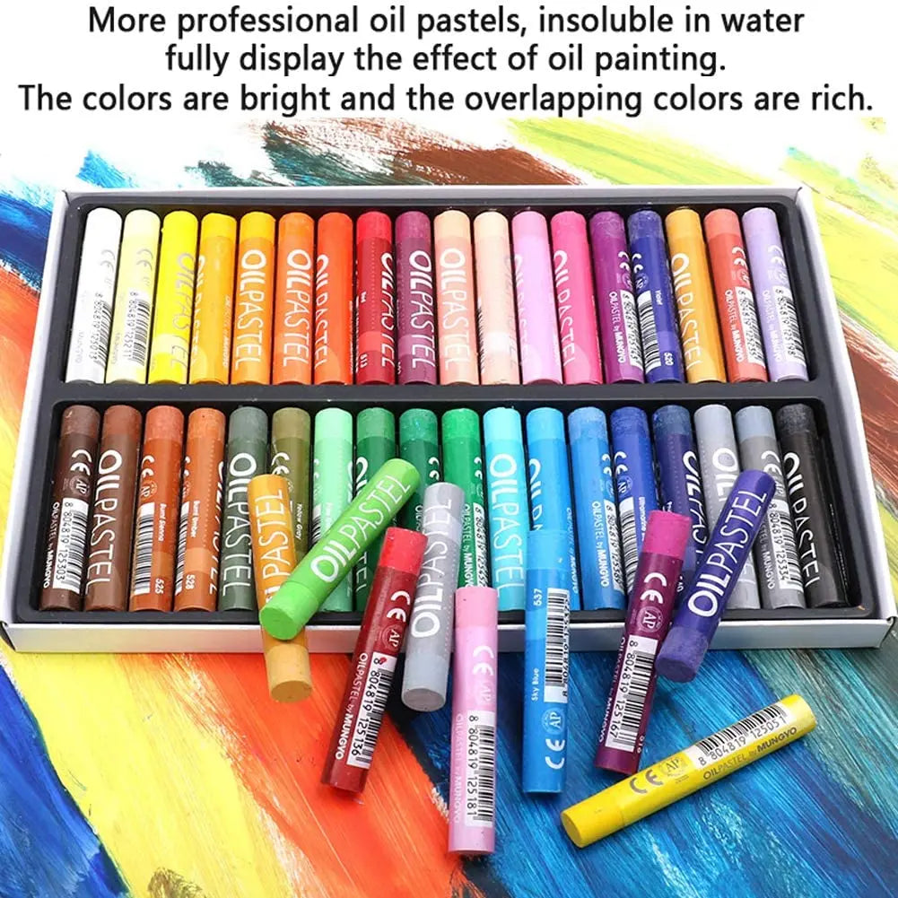 Mungyo Oil Pastel Set – Professional Art Crayons