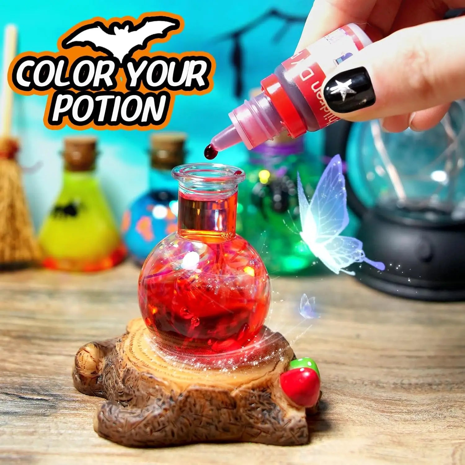 DIY Fairy & Witch Potions Kit – Magical Color-Changing Science Craft for Kids