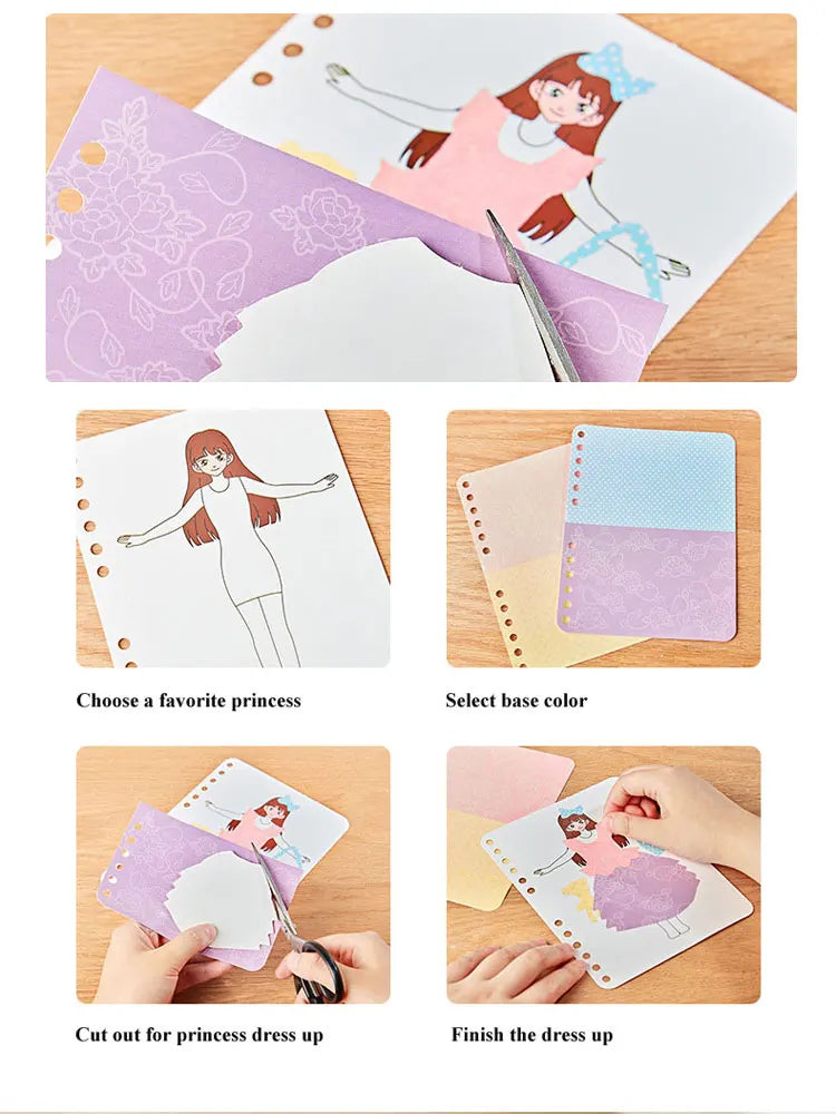 Princess DIY Painting Sticker Craft Kit for Kids
